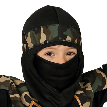 Combinaison Ninja Camouflage Enfant