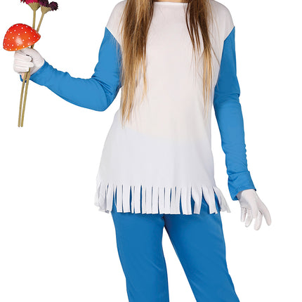 Costume de nain bleu