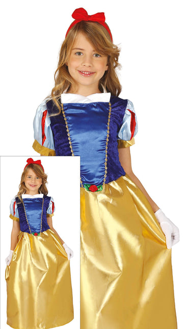 Robe de princesse Bleu Jaune