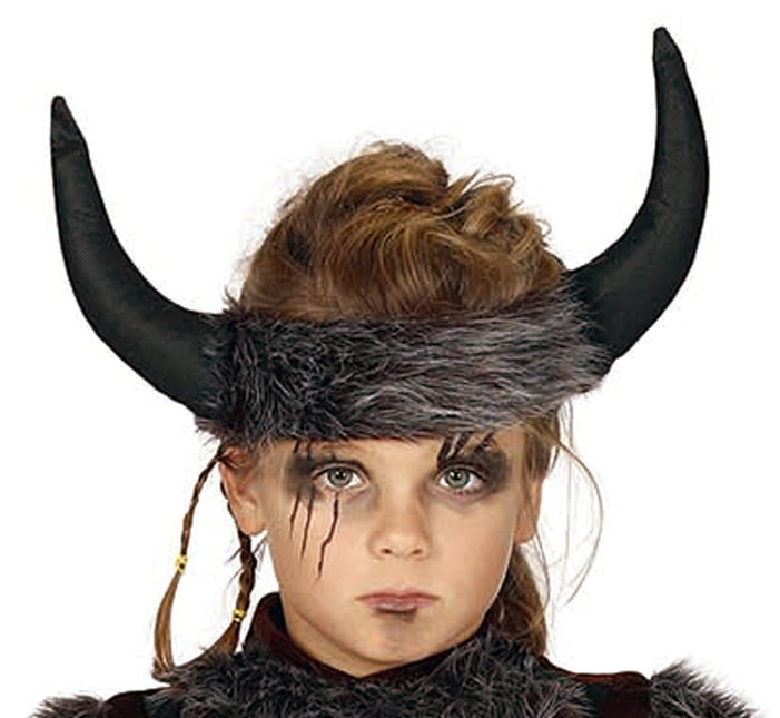Costume de viking garçon brun