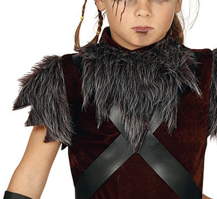 Costume de viking garçon brun