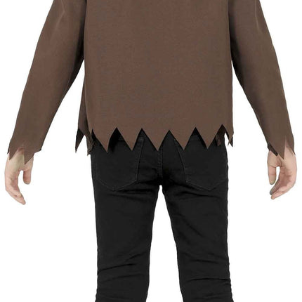 Costume d'Halloween pour enfant : monstre vert
