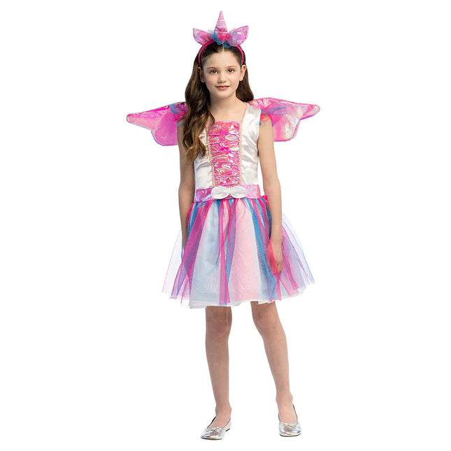 Combinaison licorne fille colorée