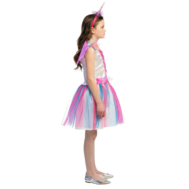 Combinaison licorne fille colorée