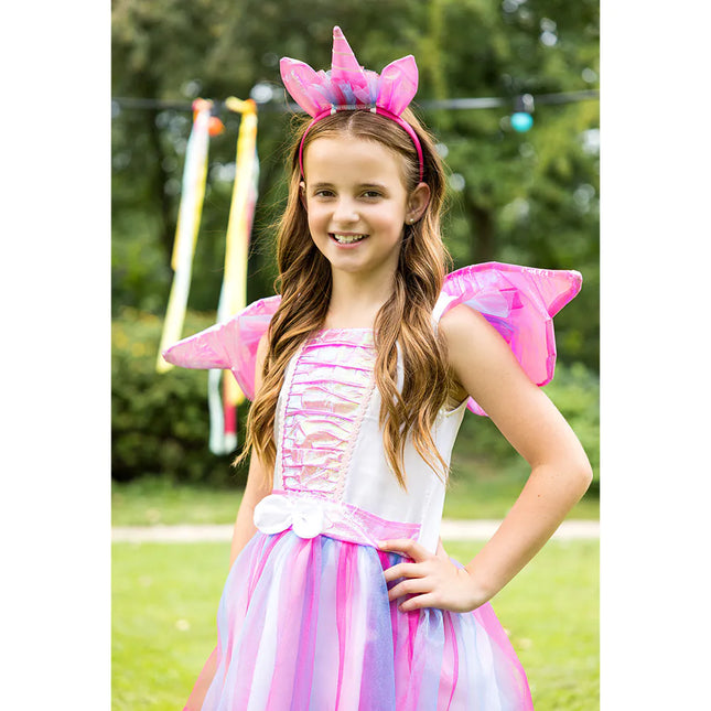Combinaison licorne fille colorée