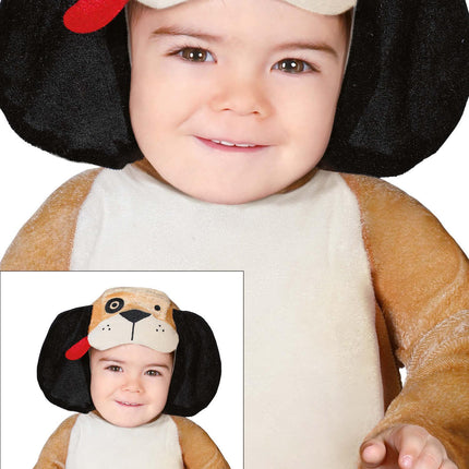 Costume de chiot bébé