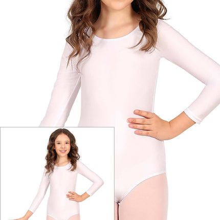 Justaucorps pour fille Blanc