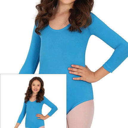 Combinaison de gymnastique Turquoise Girl
