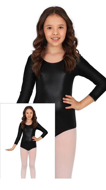 Justaucorps Black Girl Metallic