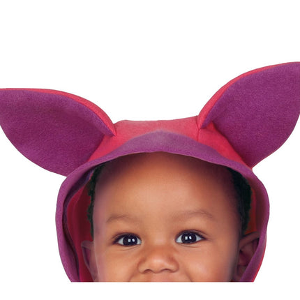 Costume de chat violet pour bébé