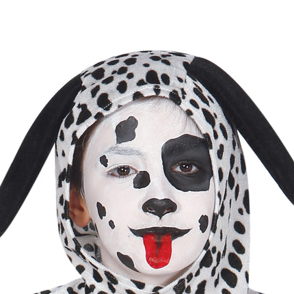 Onesie pour chien Noir Blanc Enfant