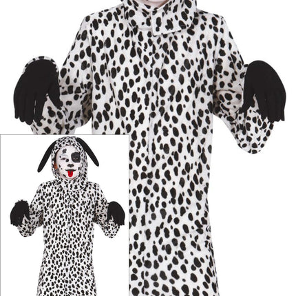 Onesie pour chien Noir Blanc Enfant