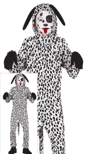 Onesie pour chien Noir Blanc Enfant
