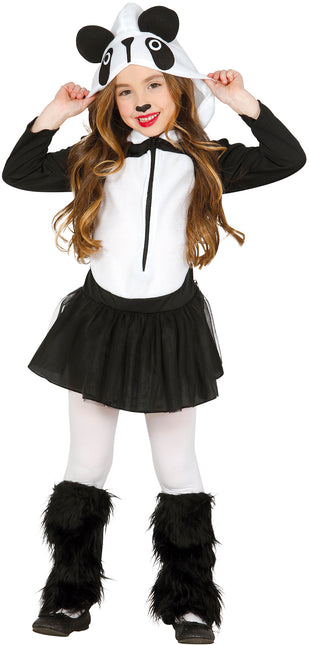 La fille au costume de panda