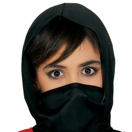 Combinaison Ninja Enfant Rouge