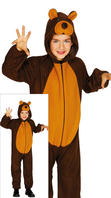 Onesie Ourson Enfant Marron