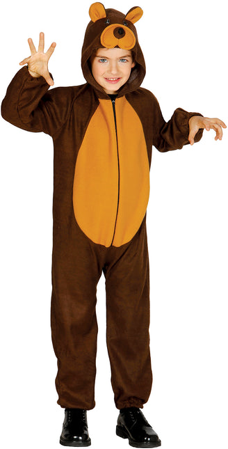 Onesie Ourson Enfant Marron