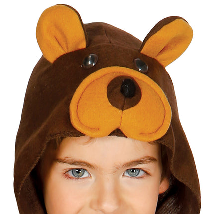 Onesie Ourson Enfant Marron