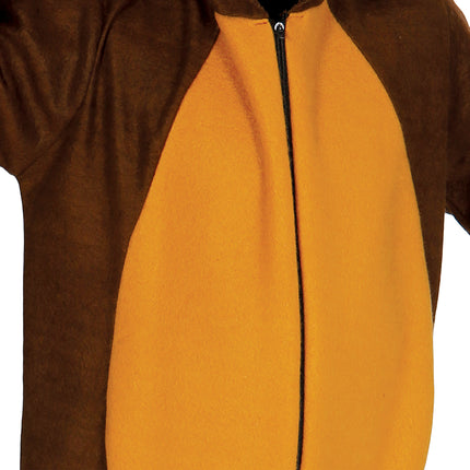 Onesie Ourson Enfant Marron