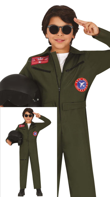Costume de pilote enfant