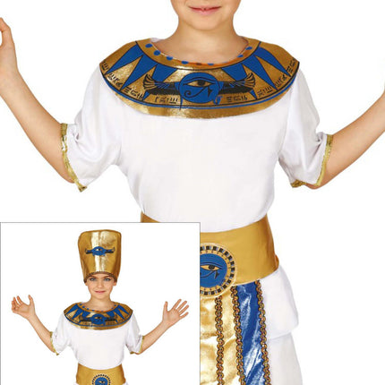 Costume de pharaon enfant blanc