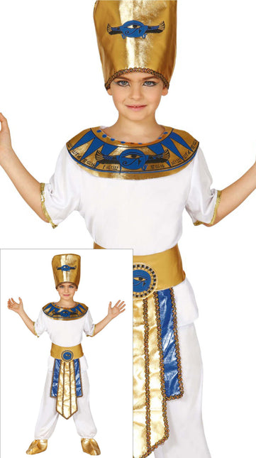 Costume de pharaon enfant blanc