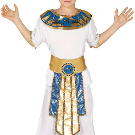 Costume de pharaon enfant blanc