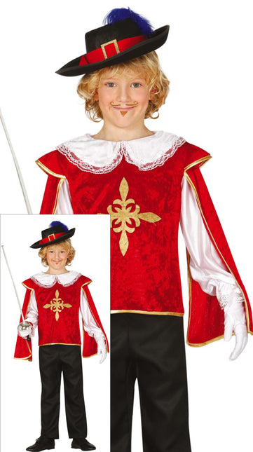 Costume de mousquetaire garçon