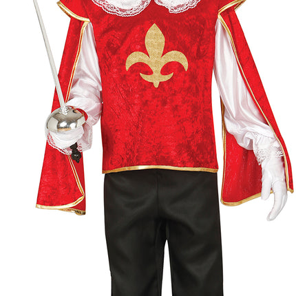 Costume de mousquetaire garçon