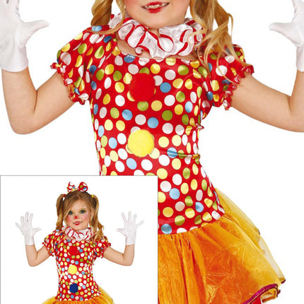Costume de fille clown