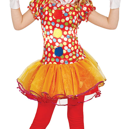 Costume de fille clown