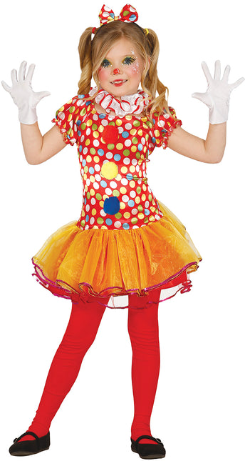 Costume de fille clown
