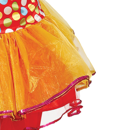 Costume de fille clown