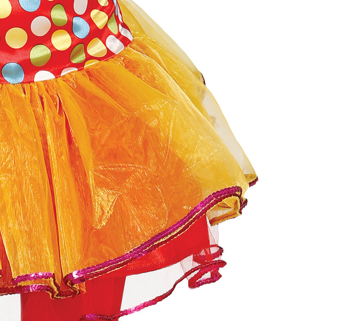 Costume de fille clown