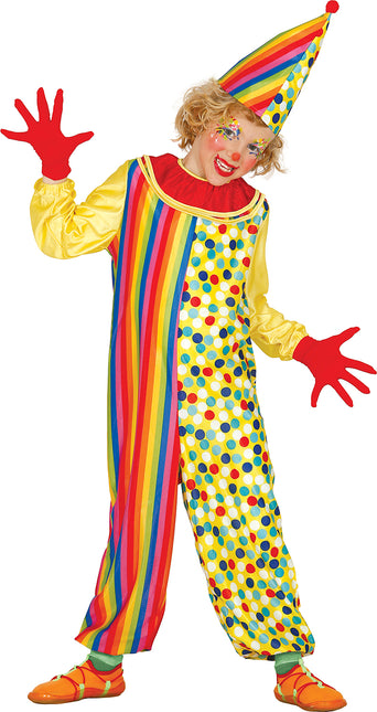 Costume de clown enfant coloré