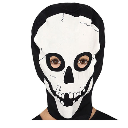 Costume d'Halloween Squelette Enfant Noir et Blanc