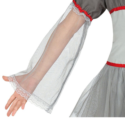 Costume d'Halloween de clown sombre pour enfant