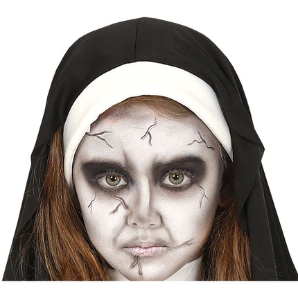 Non Costume d'Halloween Enfant Noir et Blanc