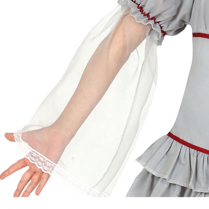 Costume d'Halloween de clown tueur pour enfant