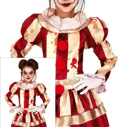 Costume de clown Fille