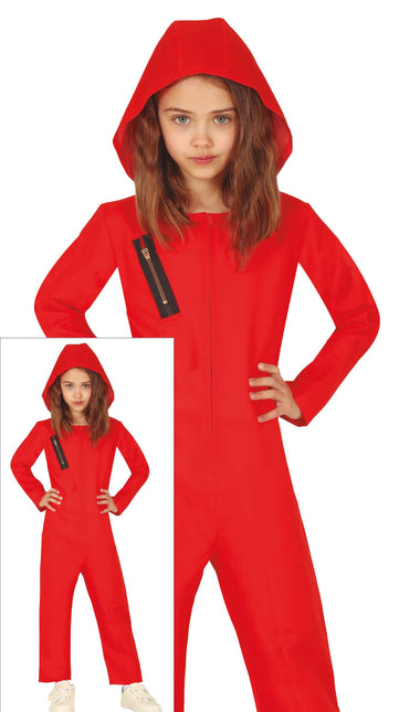 La Casa de Papel Jumpsuit Rouge
