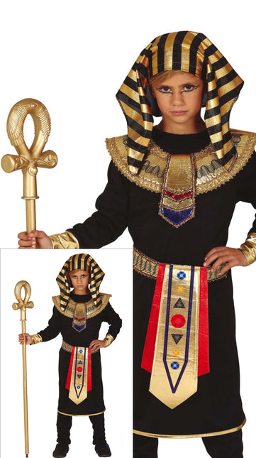 Costume de pharaon noir pour enfant