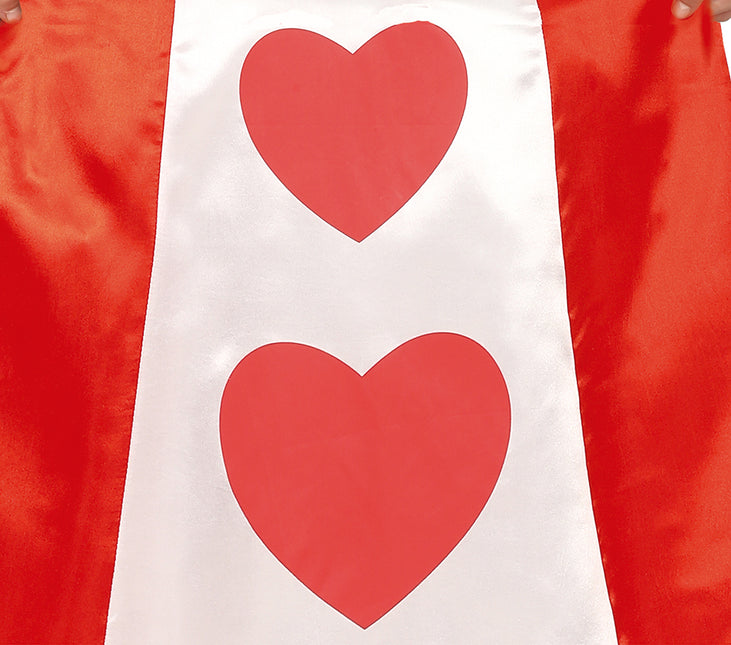 Carte reine de coeur enfant