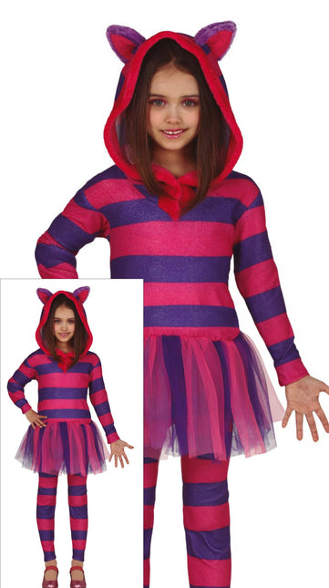Costume de chat enfant violet
