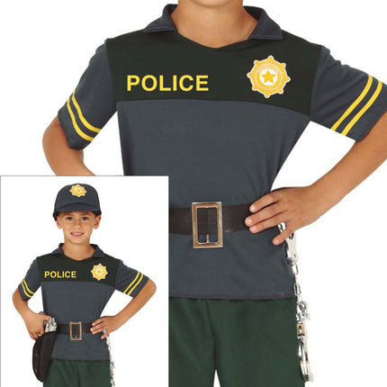 Costume de police Garçons