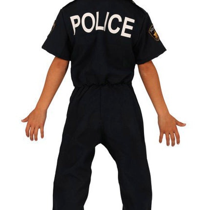 Costume de policier enfant bleu