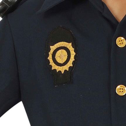 Costume de policier enfant bleu