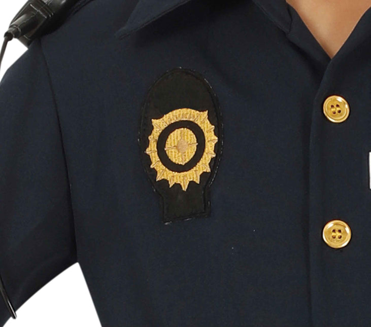 Costume de policier enfant bleu