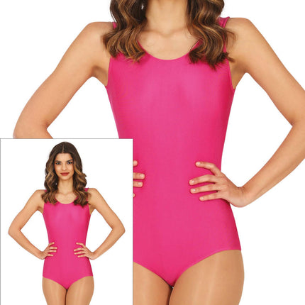 Costume de ballet Fuchsia Dames sans manches