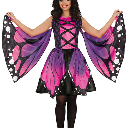 Costume de papillon Violet Dames Papillon